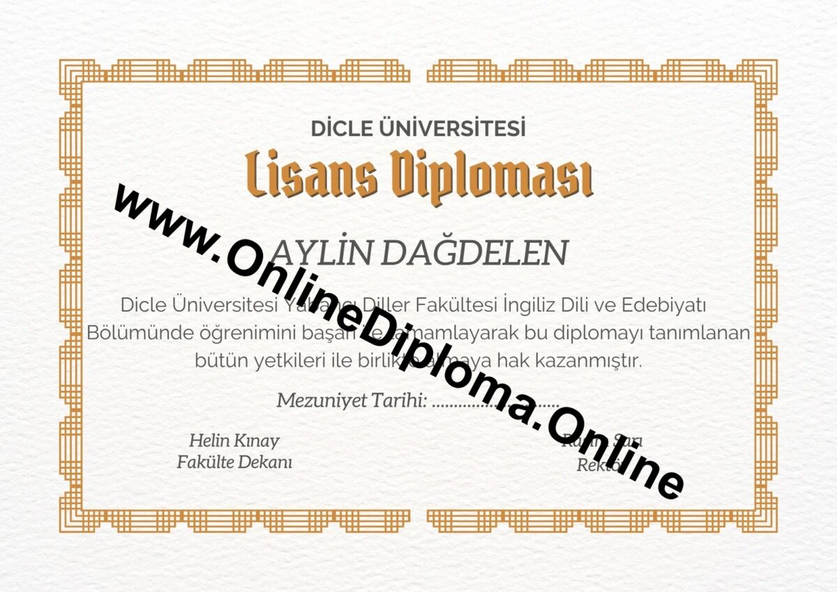 sahte diploma