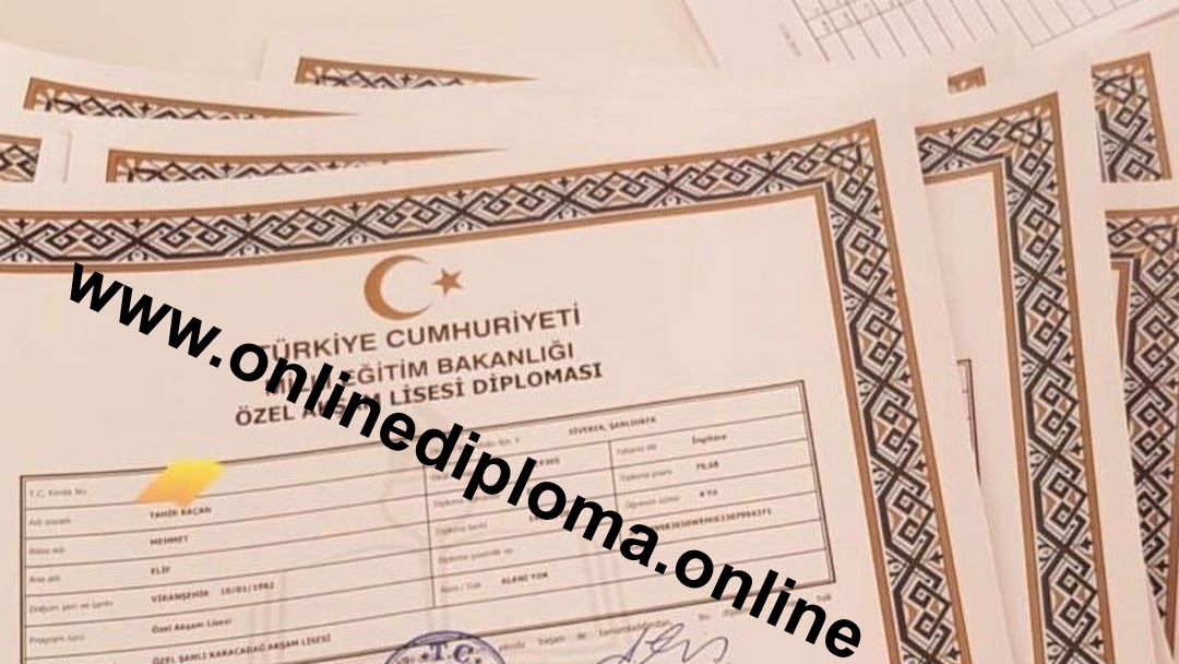 Orijinal Diploma – Gerçek Diploma Satın Al – Para ile Diploma